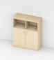Preview: Aktenschrank - 2 Türen unten (80/100/120 x 123 x 44 cm)